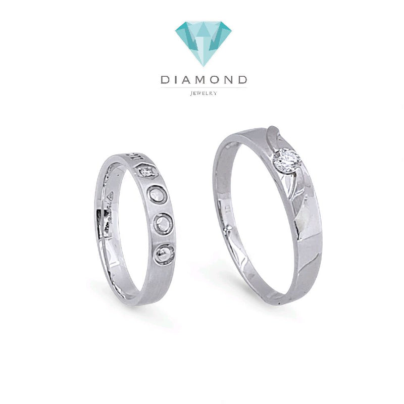 Only You Wedding Diamond Ring 18K / Cincin Kawin Berlian Only You 18K / Diamond Jewelry 81CBNKH7106WPLS - 83CBGT250WPLS1