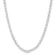 Diamond tennis 8 crt illusion necklace 18k Gold Diamond Jewelry