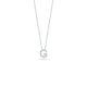 Initial Custom Letter Diamond Necklace 18K Gold-Diamond Jewelry-67LBGT300WPLS/1KB3850LSNEW-HT