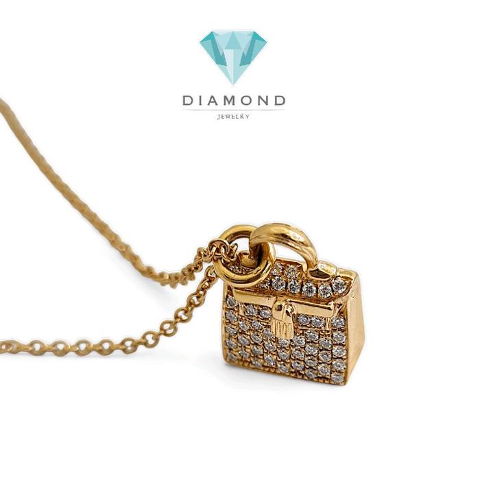 Amulette HR Diamond Necklace 18K-Diamond Jewelry-398KBD12000RY