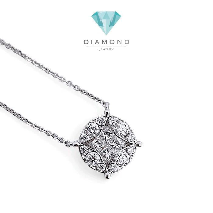 Esperanza Diamond Necklace 18K / Kalung Berlian Esperanza 18K / Diamond Jewelry 396KBD21400GTLS-HT