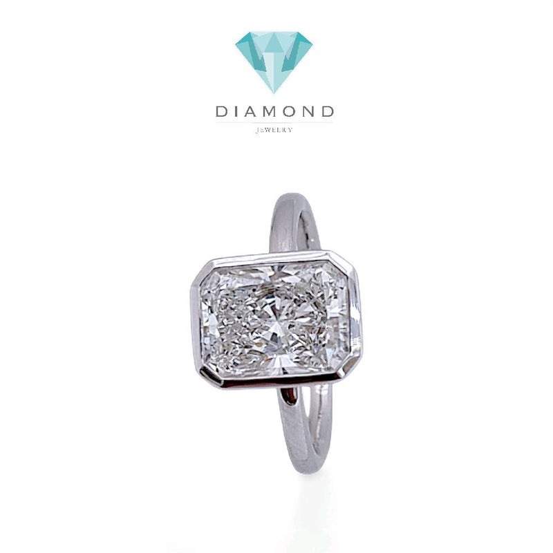 Diamond Lab Grown Cushion Ring 14K / Cincin Berlian Cushion 14K / Diamond Jewelry 355CBLGG1000LS HT