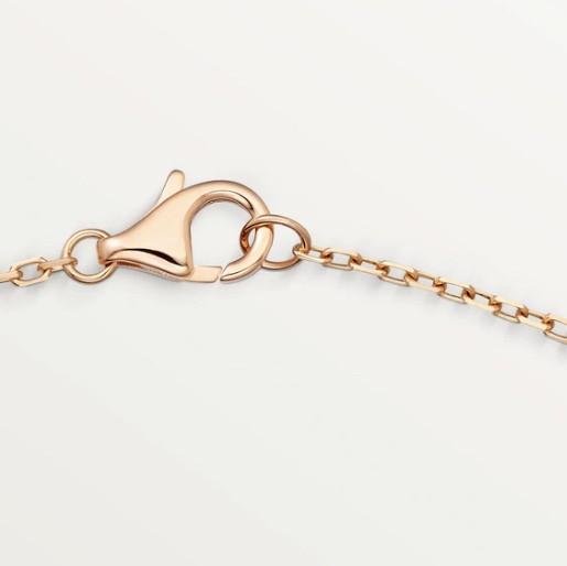 Nail Diamond Pendant Pave Juste 18K Gold -Diamond Jewelry-18KBSM9000RY-HT