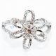 Flower Diamond Ring - Cincin Berlian - Diamond Jewelry -01010511