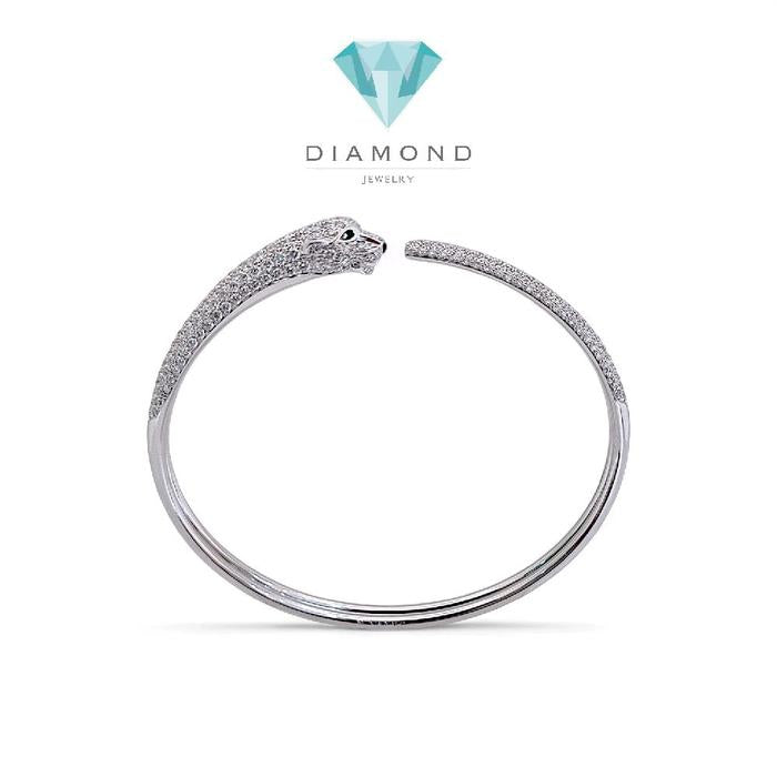 Panthere Diamond Bracelet 18K / Gelang Panthere Berlian 18K / Diamond Jewelry 132GBD387200AB-HT