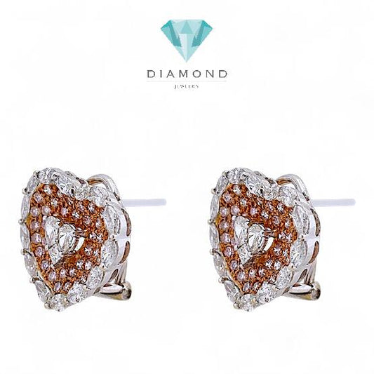 Love Diamond Earring 18K / Diamond Jewelry