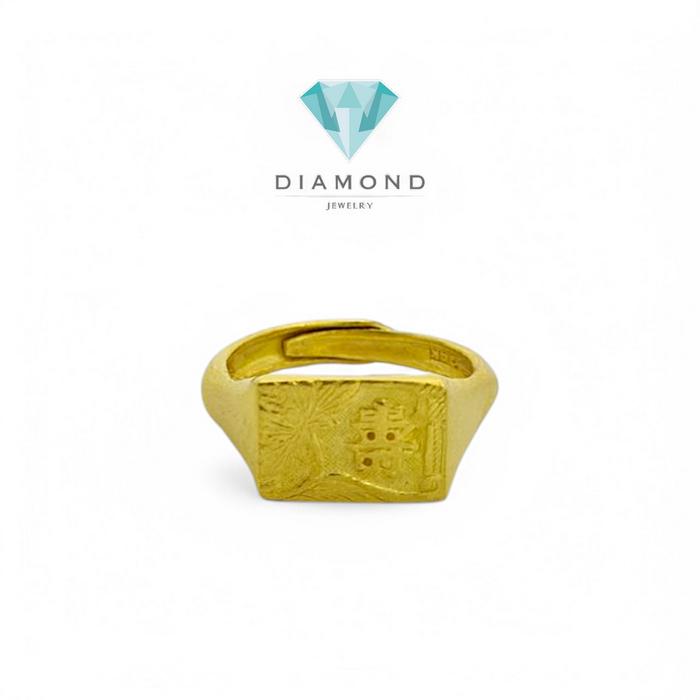 Cincin Mas Laki 24K-Diamond Jewelry
