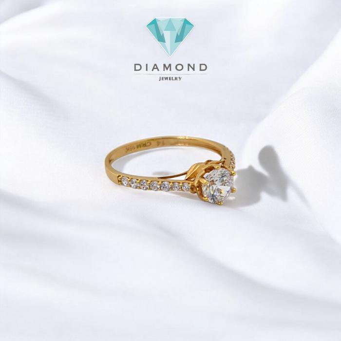 Cincin Mas 750K-Diamond Jewelry