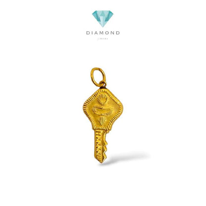 Gold Key Pendant 23K / Liontin Emas Kunci 23K / Diamond Jewelry / 230LMSWP1