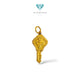 Gold Key Pendant 23K / Liontin Emas Kunci 23K / Diamond Jewelry / 230LMSWP1
