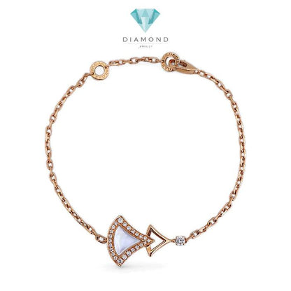 Diva's MOP Diamond Bracelet 18K / Gelang Diva's MOP Berlian 18K / Diamond Jewelry 20GBD10700RB