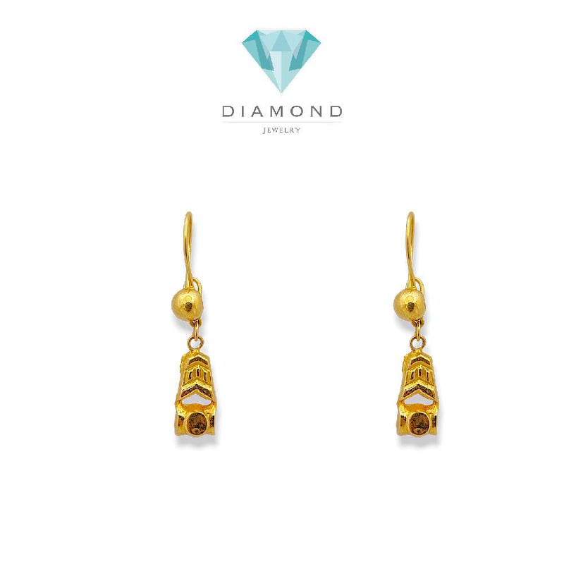 Vintage Gold Earring 23K / Anting Emas Vintage 23K / 324AMSWP1