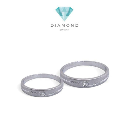 Wedding Solitaire Classic Ring 18K / Cincin Wedding klasik solitaire 18K / Diamond Jewelry 37CBNKH5054WPLS - 38CBNKH2964WPLS