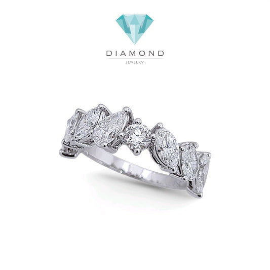 Fancyshape Diamond Ring 18K / Cincin Berlian Fancyshape 18K / Diamond Jewelry 372CB2900PRLS-HT