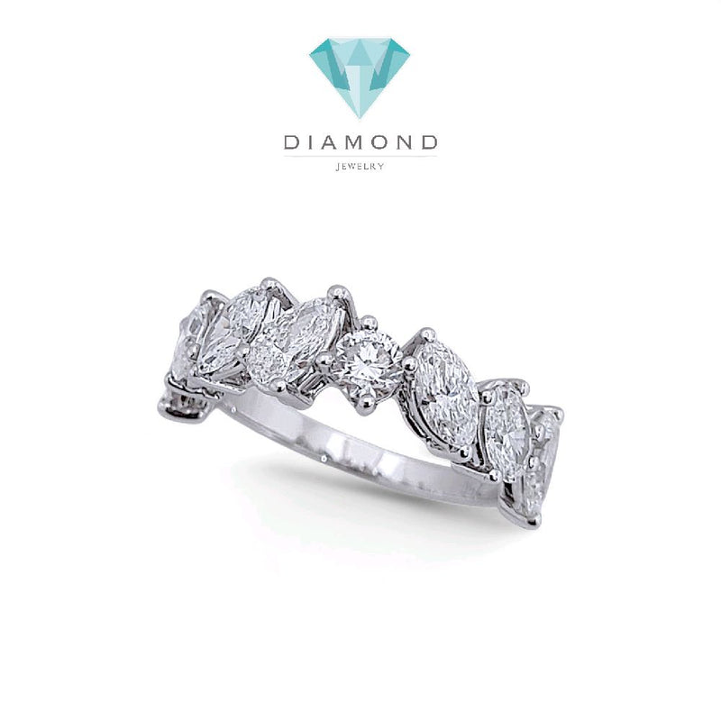 Fancyshape Diamond Ring 18K / Cincin Berlian Fancyshape 18K / Diamond Jewelry 372CB2900PRLS-HT
