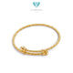 Kids Gold Bangle 16K / Gelang Emas Anak 16K /  Diamond Jewelry / 491GMS151LS