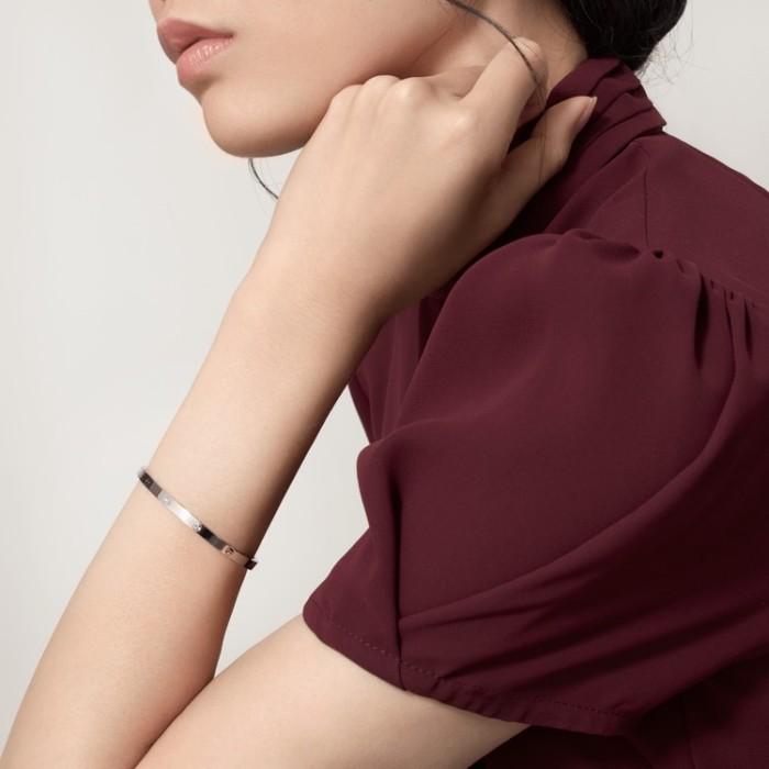 Mini love bracelet crt mas klik 16/17K -Diamond Jewelry