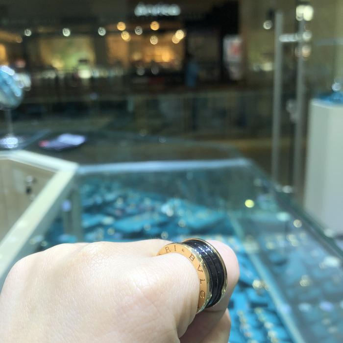 Black onyx zero ring 18k Diamond Jewelry