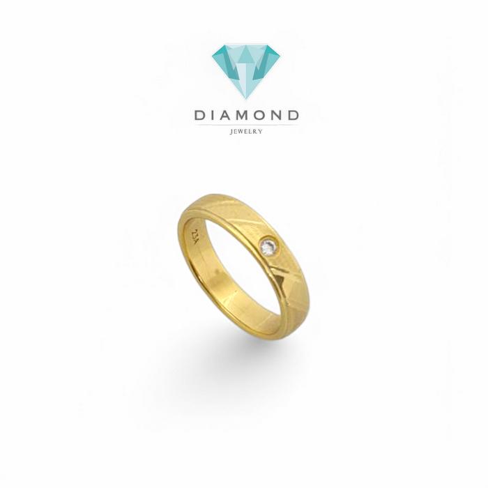 Cincin Mas 1Mata 23K-Diamond Jewelry