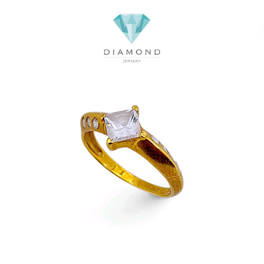 Princess Gold Ring 23K / Cincin emas Princess 23K / 60CMSWP3