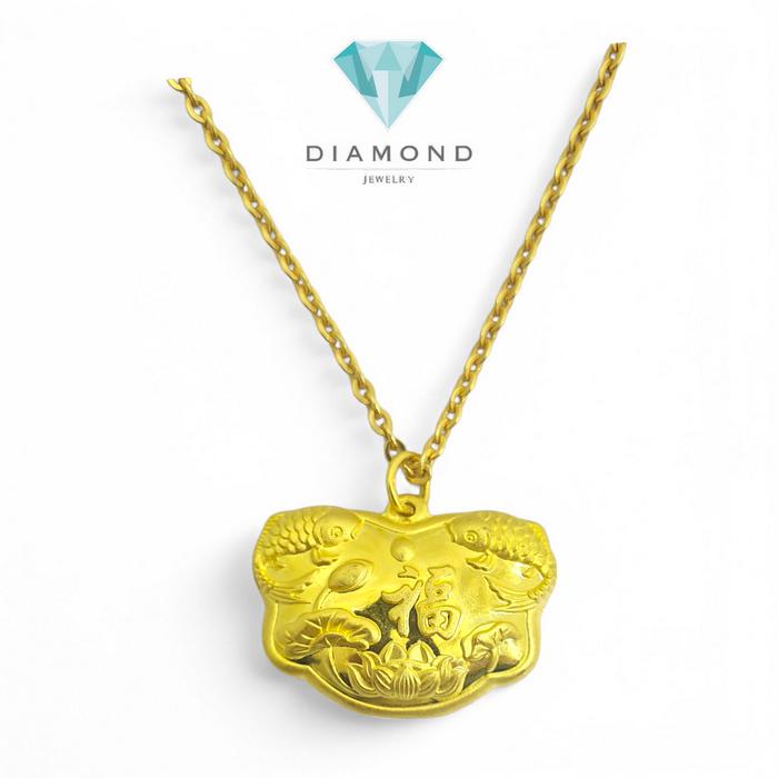 Liontin Mas Fu HK 24K-Diamond Jewelry