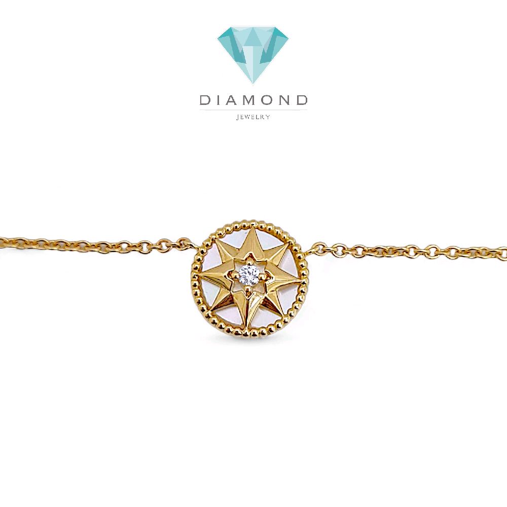 Star Diamond Necklace 18K / Kalung Berlian Bintang 18K / Diamond Jewelry 131KBD56100AB -HT