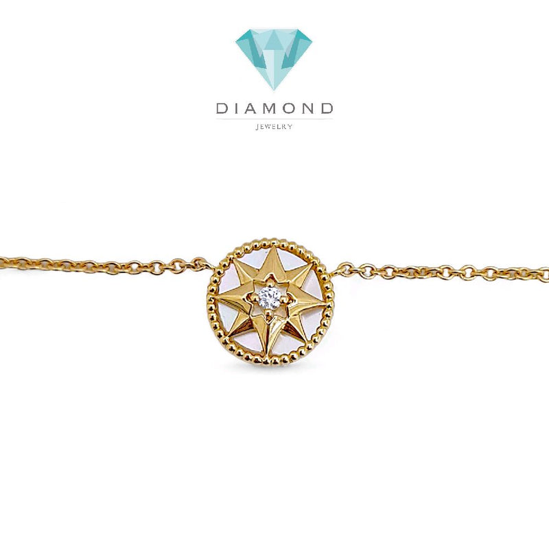 Star Diamond Necklace 18K / Kalung Berlian Bintang 18K / Diamond Jewelry 131KBD56100AB -HT