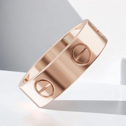 Cincin emas 18k love ring gold crt-Diamond Jewelry
