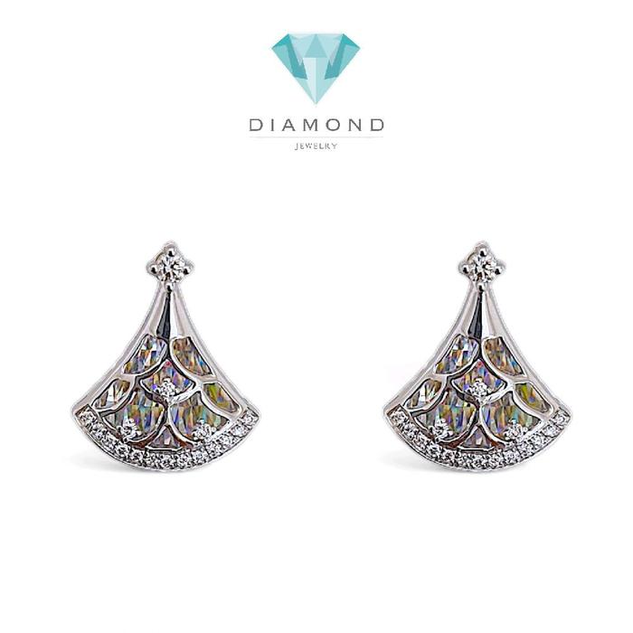 Diva's Diamond Rainbow Sparkle Earring 18K / Diamond Jewelry