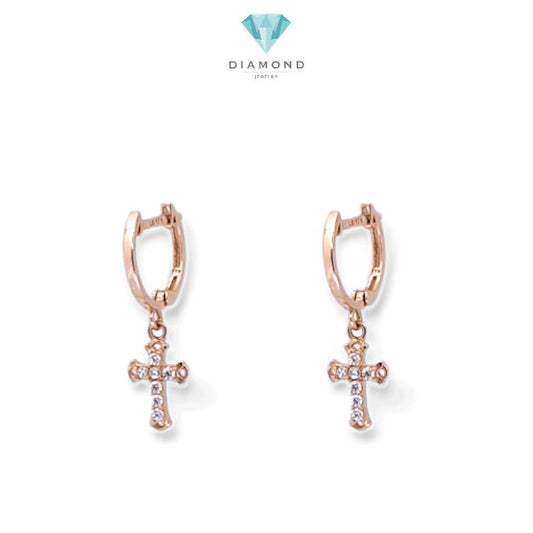 Anting Salib Emas 17K / Diamond Jewelry / 431AMS170LS
