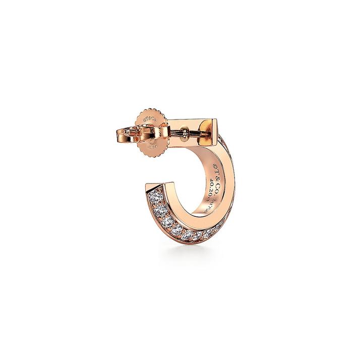 T1 Earring Diamond 18 K gold Diamond Jewelry