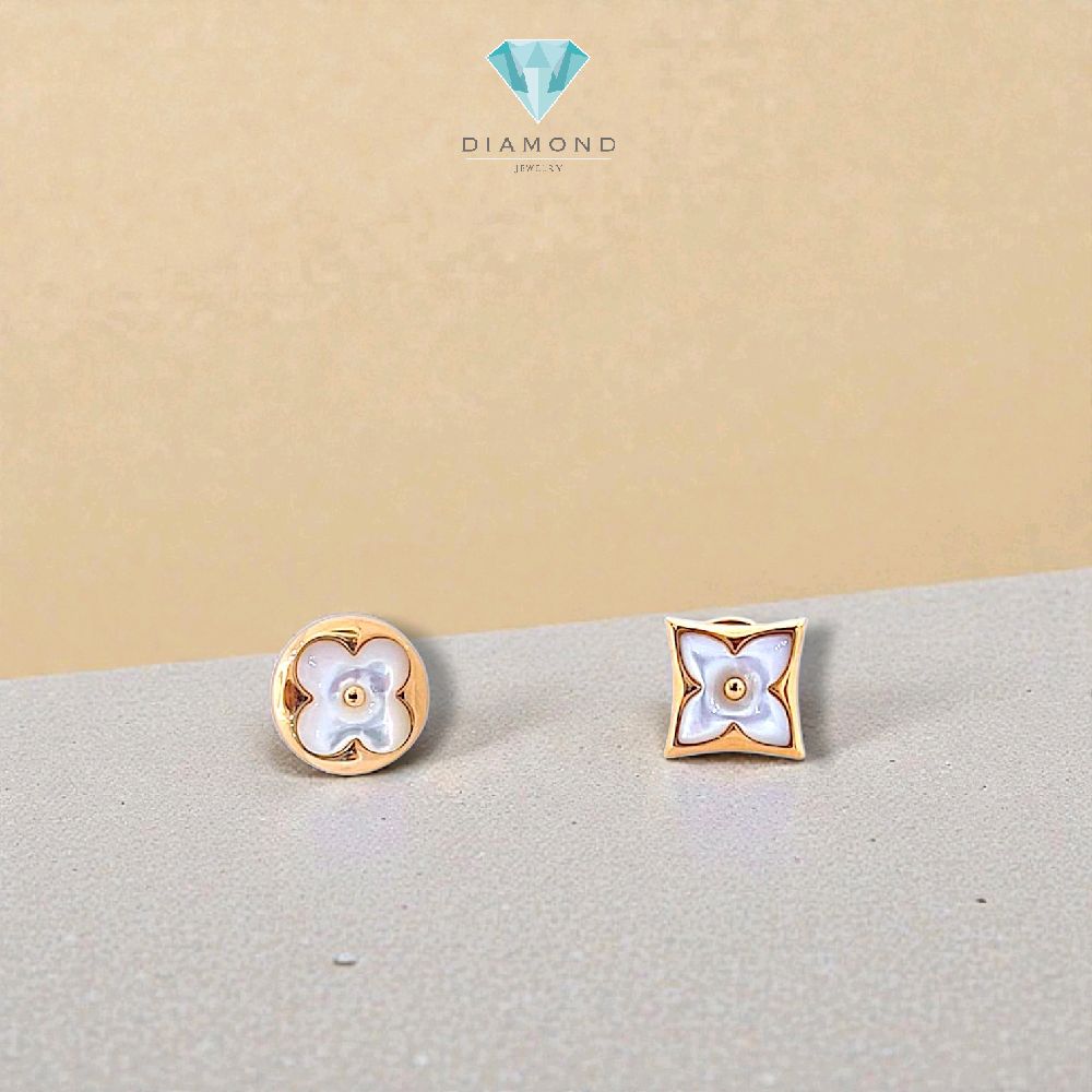 Color Blossom Mop Hoop Earings 18K / 105ABD28000AB / 106ABD28000AB