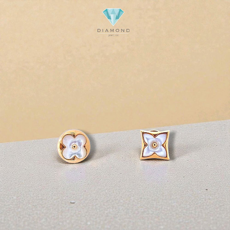 Color Blossom Mop Hoop Earings 18K / 105ABD28000AB / 106ABD28000AB
