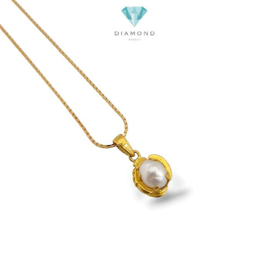 Maizy Pealr Pendants 23K / Liontin Mutiara Maizy 23K / Diamond Jewelry / 15LM2WP