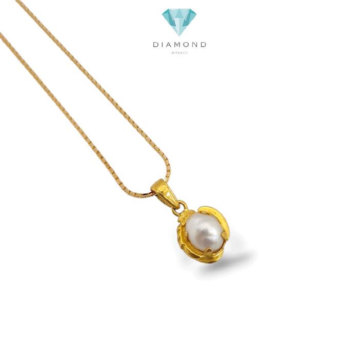 Maizy Pealr Pendants 23K / Liontin Mutiara Maizy 23K / Diamond Jewelry / 15LM2WP