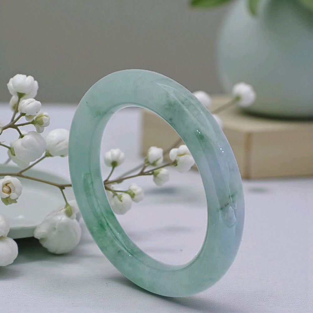 Jade Bangle / Gelang Giok / Diamond Jewelry 1BG650BMLS-HT