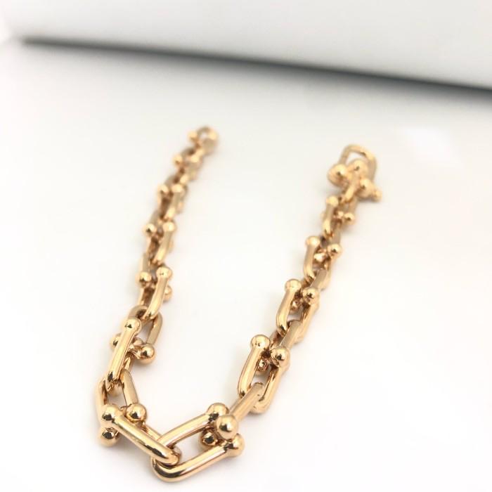 Medium hardware chain 18 K rose gold Diamond Jewelry