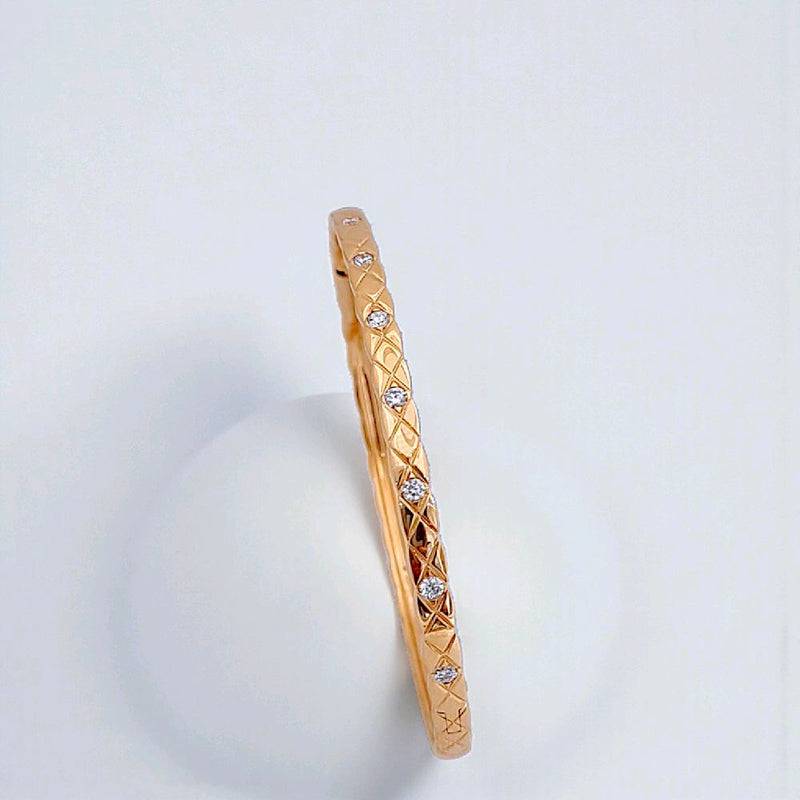 Cococrush Diamond Bangle 18K / Gelang Berlian Cococrush 18K / Diamond Jewelry 139GBD173000AB-HT