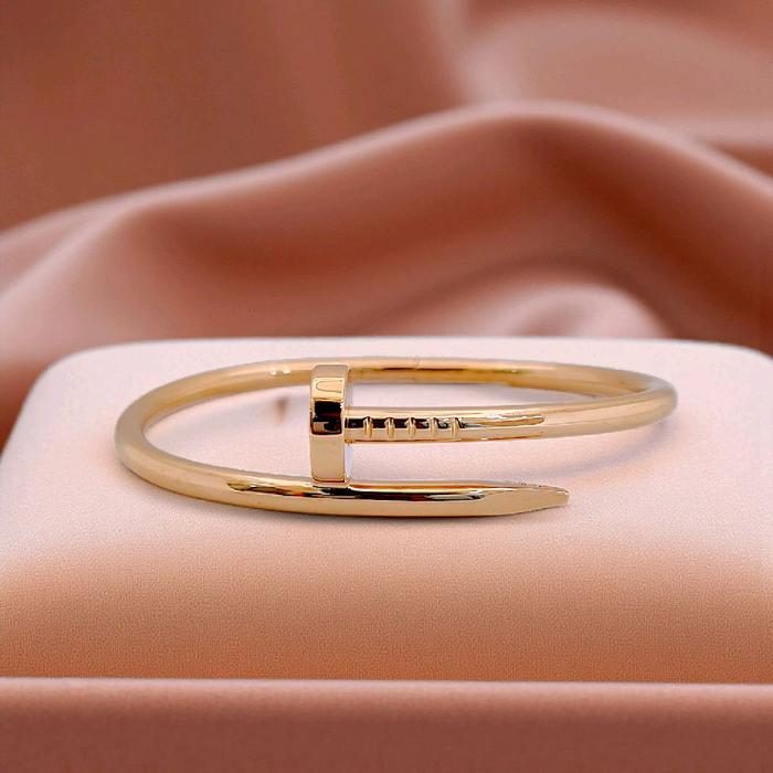 Nail Juste Bracelet 18K / Gelang Paku 18K / Diamond Jewelry 416GBD1453RY-HT