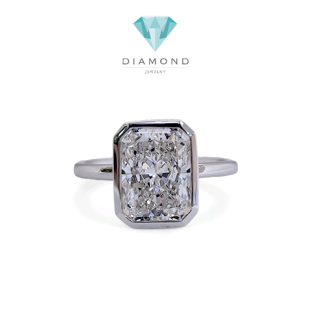 Diamond Lab Grown Cushion Ring 14K / Cincin Berlian Cushion 14K / Diamond Jewelry 355CBLGG1000LS HT