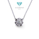Liontin Solitaire Round Diamond 18K / Diamond Jewelry