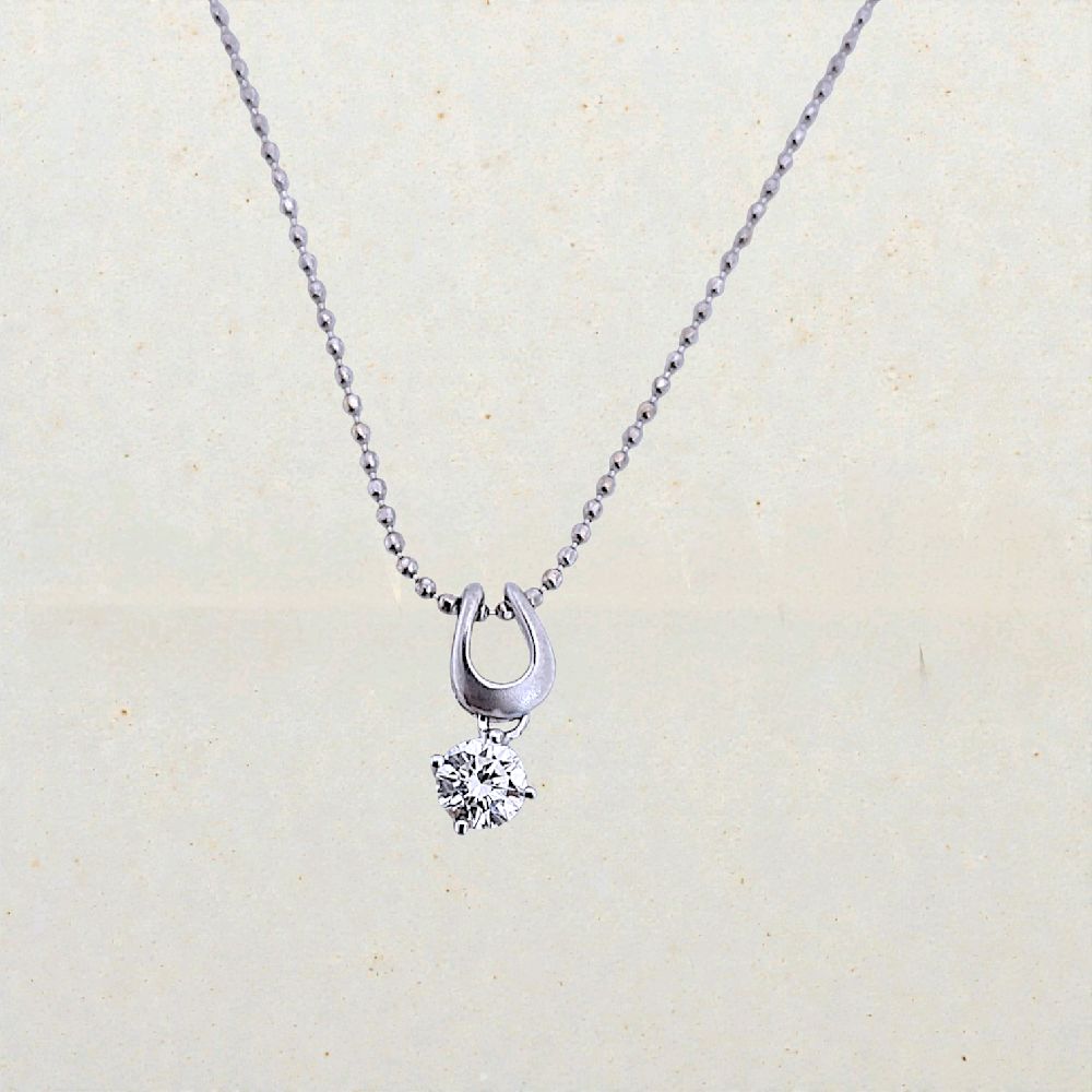 Solitaire Diamond Pendant 18K / Kalung Berlian Solitaire 18K / Diamond Jewelry / 1LB1090PP