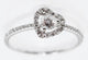 Diamond heart ring- Cincin Berlian - 01050539 - Diamond Jewelry