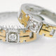 Cincin Kawin/Wedding Ring - Diamond Jewelry Two Tone 01020766/01020767