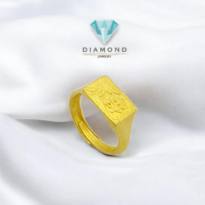Cincin Mas Laki 24K-Diamond Jewelry