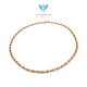 Hardware Small Necklace 18K / Kalung Rantai Kecil 18K / Diamond Jewelry 414KBD2298RY-HT