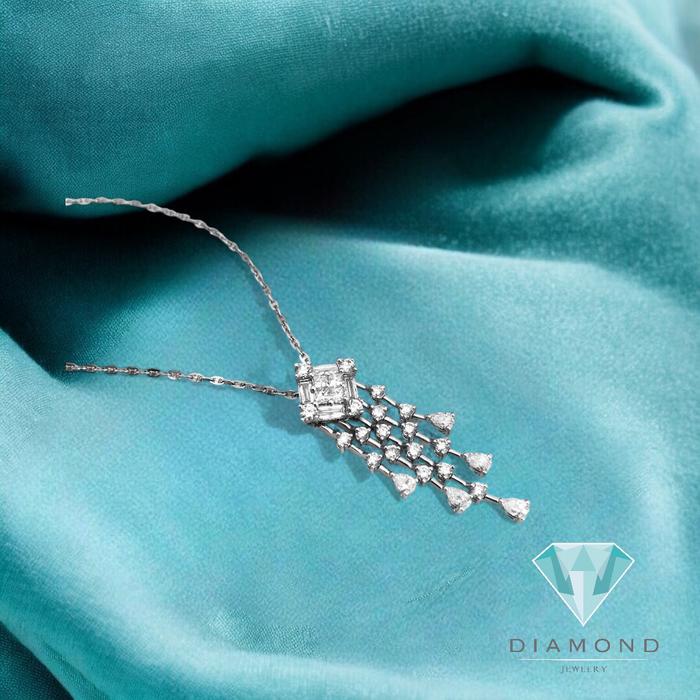 Diamond necklace 18K Diamond Jewelry