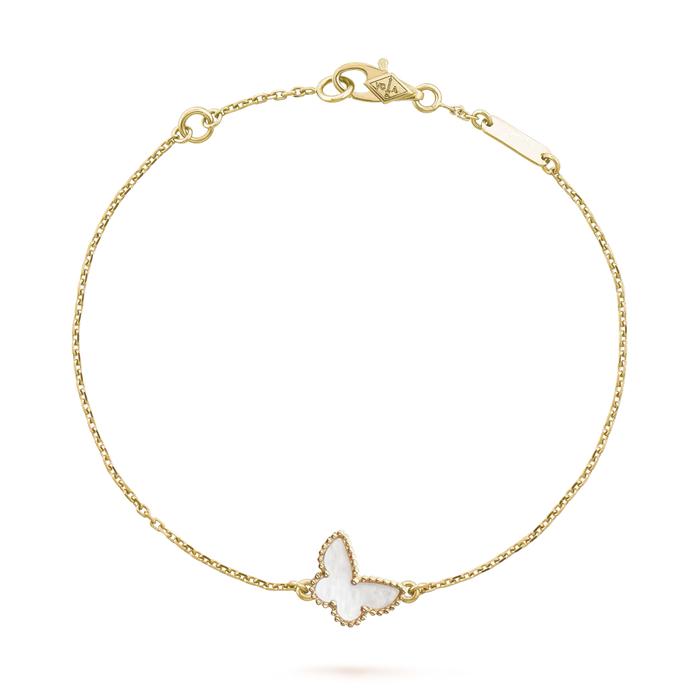butterlfy clover  MOP sweet alhambra 18 K gold Diamond Jewelry