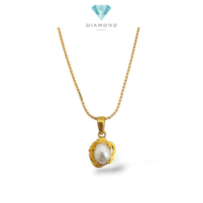 Maizy Pealr Pendants 23K / Liontin Mutiara Maizy 23K / Diamond Jewelry / 15LM2WP