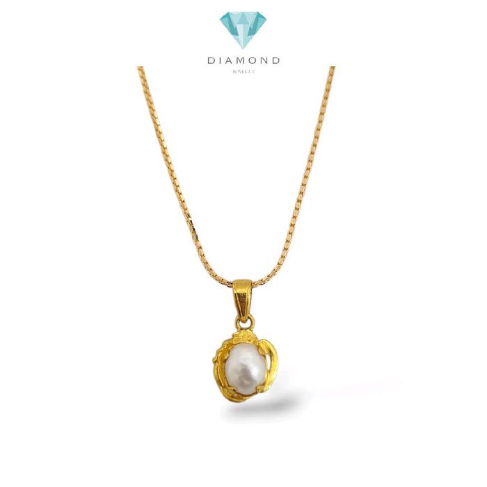 Maizy Pealr Pendants 23K / Liontin Mutiara Maizy 23K / Diamond Jewelry / 15LM2WP